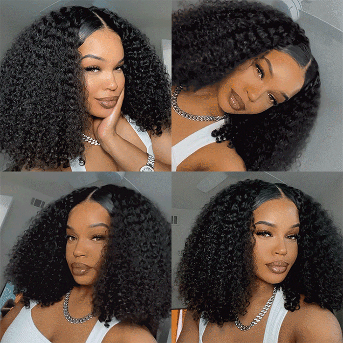 Curly HD Lace Wig – 250% Glueless