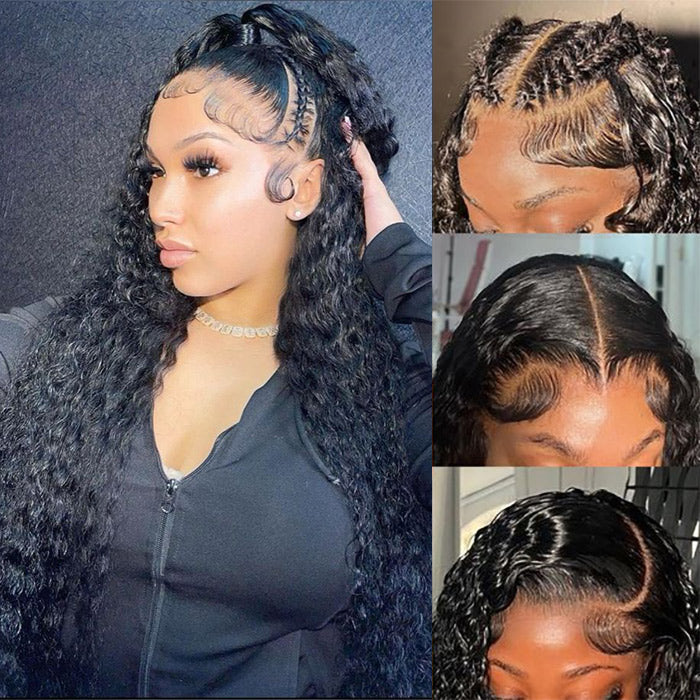 Curly HD Lace Wig – Glueless 13x4, Pre-Cut