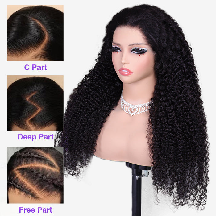 Glueless Curly Lace Wig – Pre-Cut 13x6