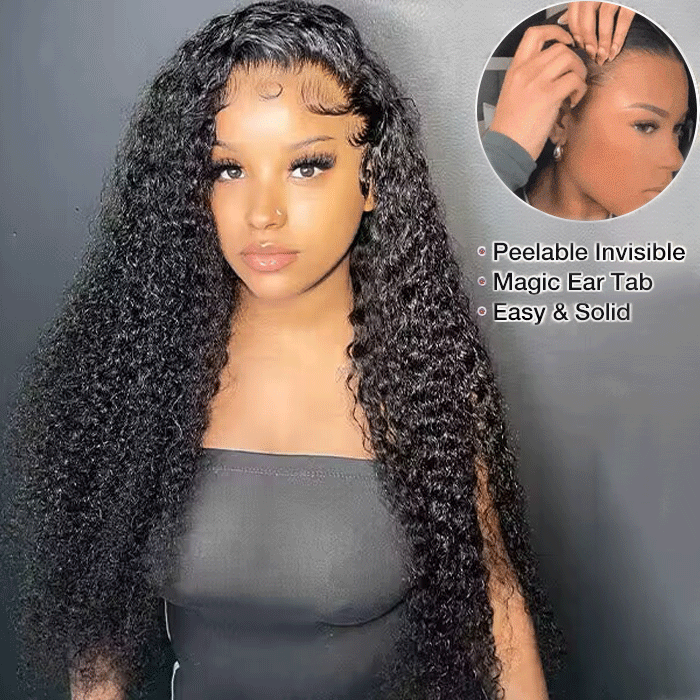 Curly HD Lace Wig – Glueless 13x4, Pre-Cut