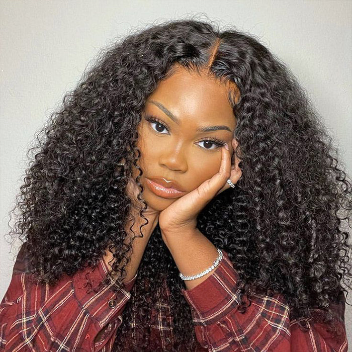 Curly HD Lace Wig – 250% Glueless
