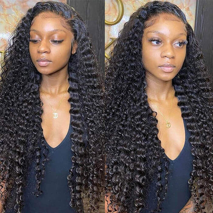 13x4 HD Lace Deep Wave Wig