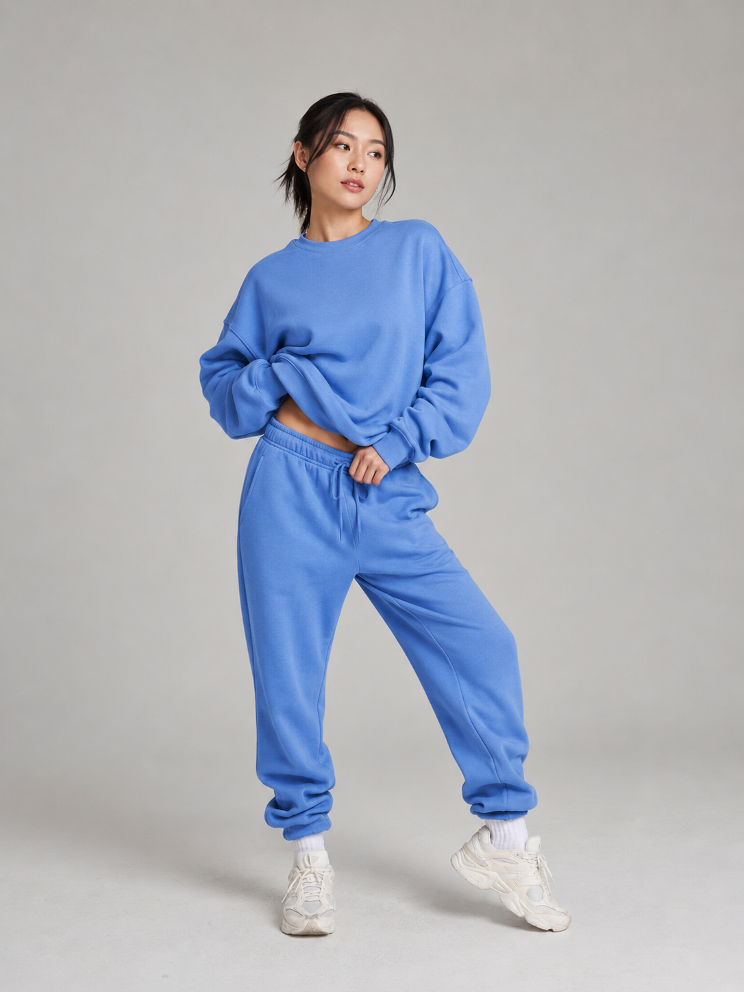 Threads Crew Pullover - Azul