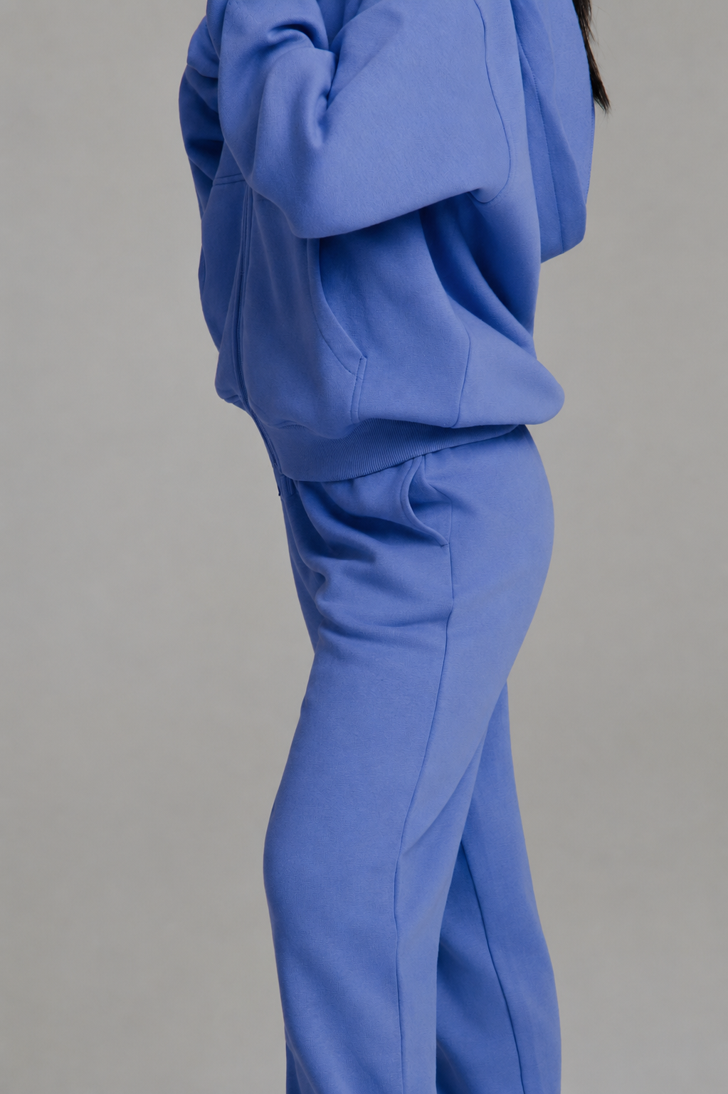 Threads Zip Hoodie - Azul