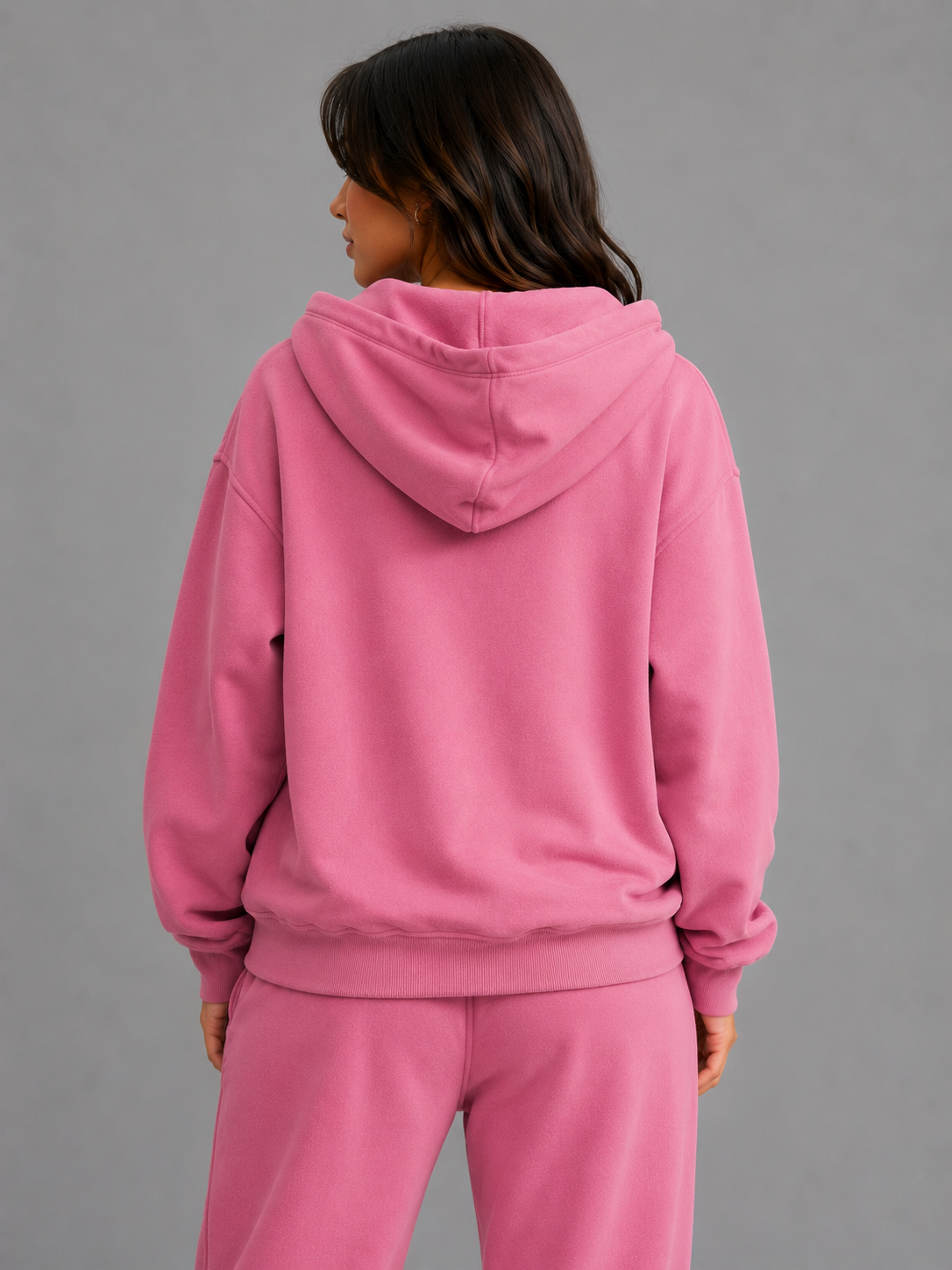 Threads Zip Hoodie - Bloom