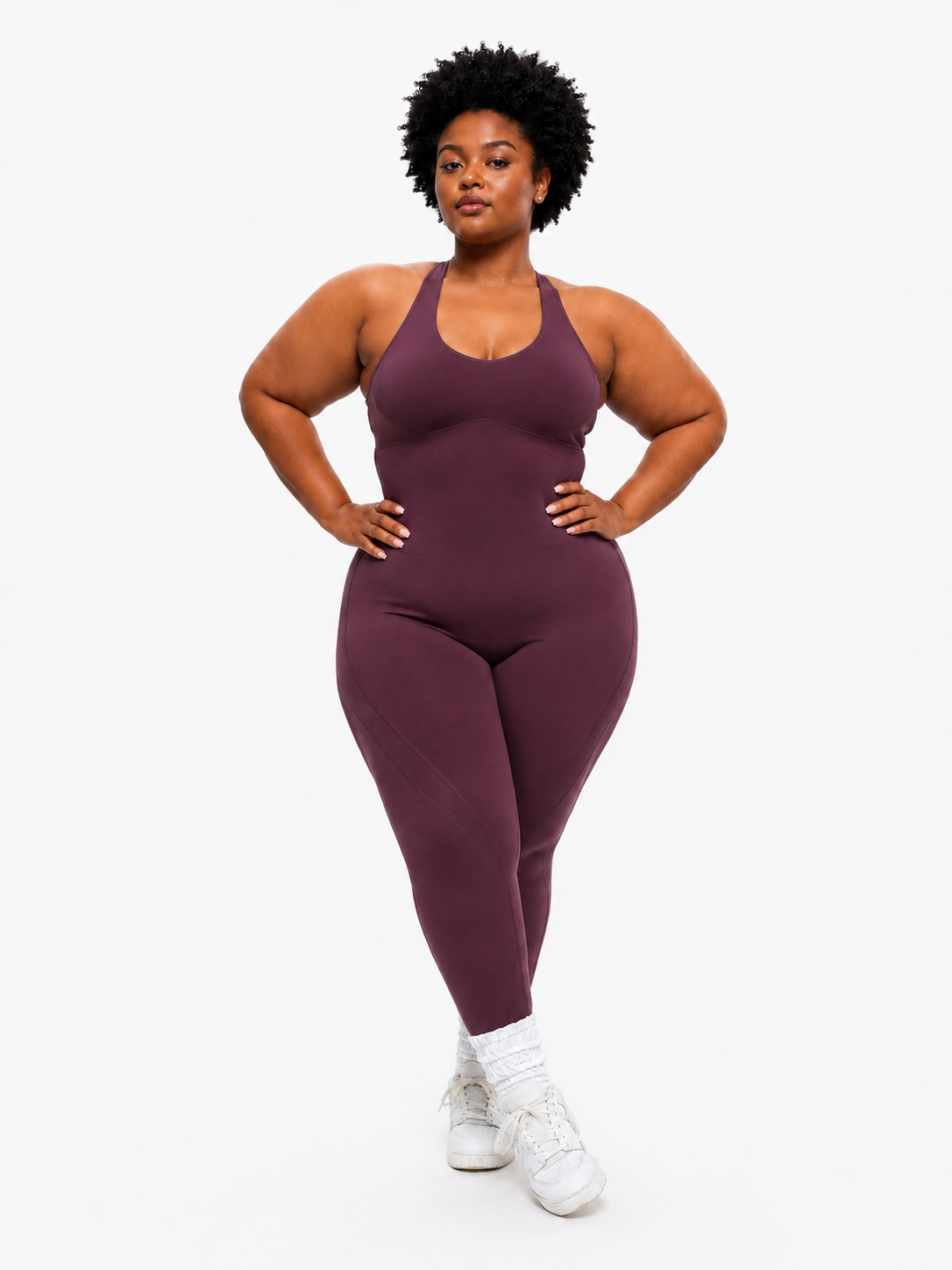 Shape Shifter Bodysuit - Smoked Cherry