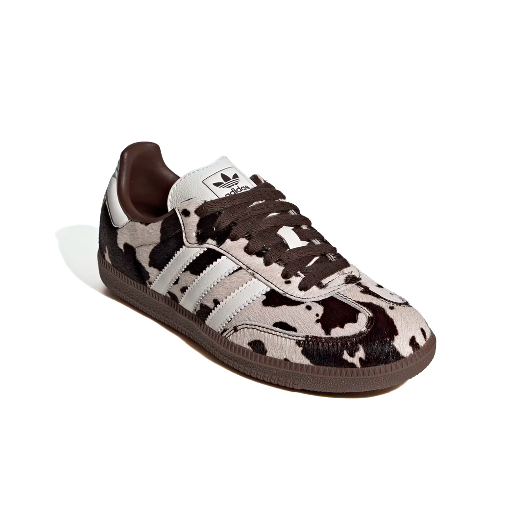 Samba OG "Cow Dark Brown Print"