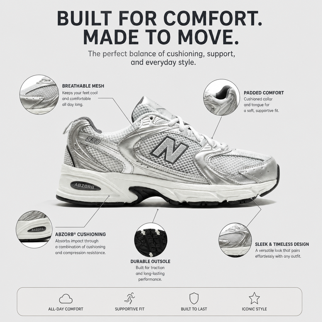530 "Grey Matter Silver Metallic"