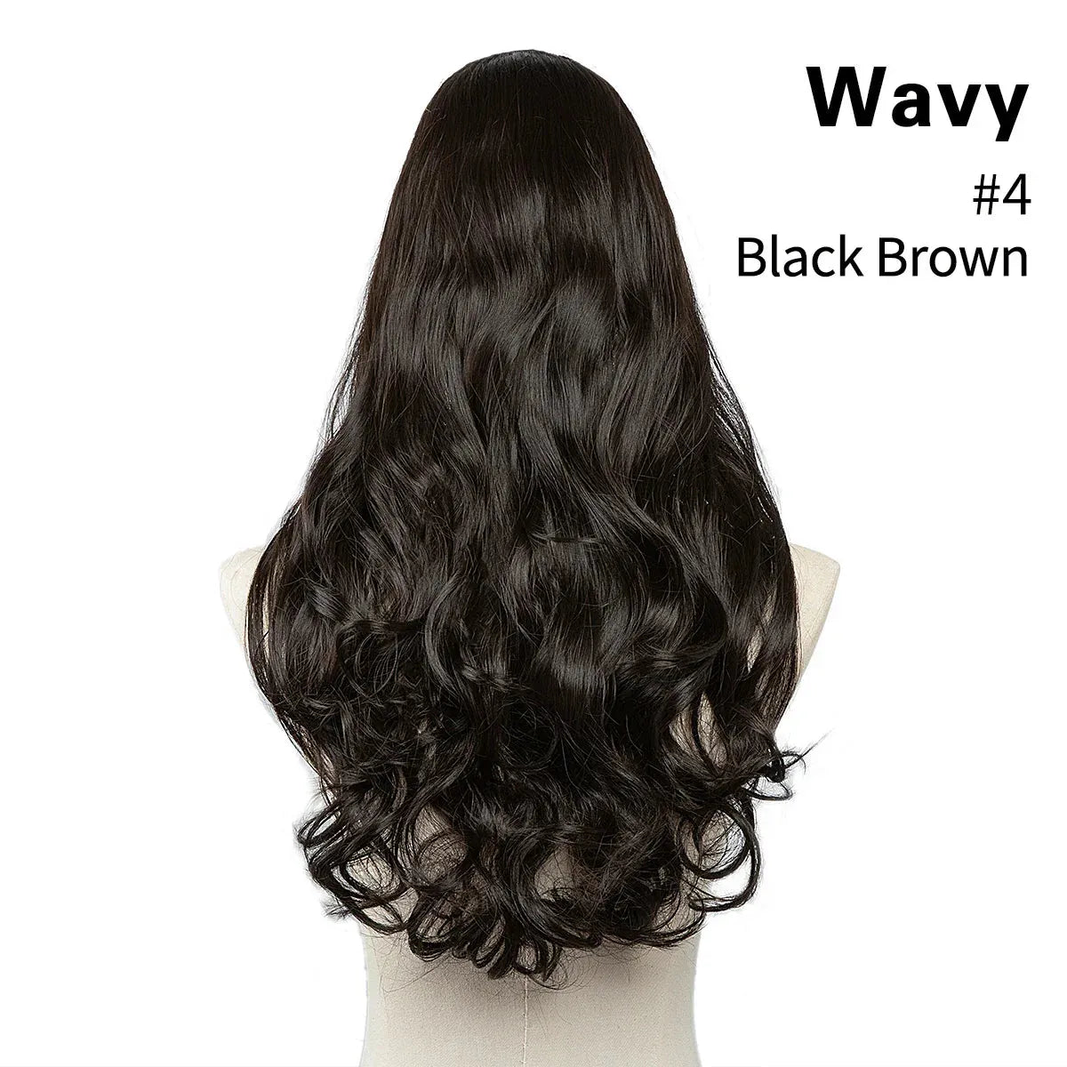 Wavy U-Part Clip-In Extensions