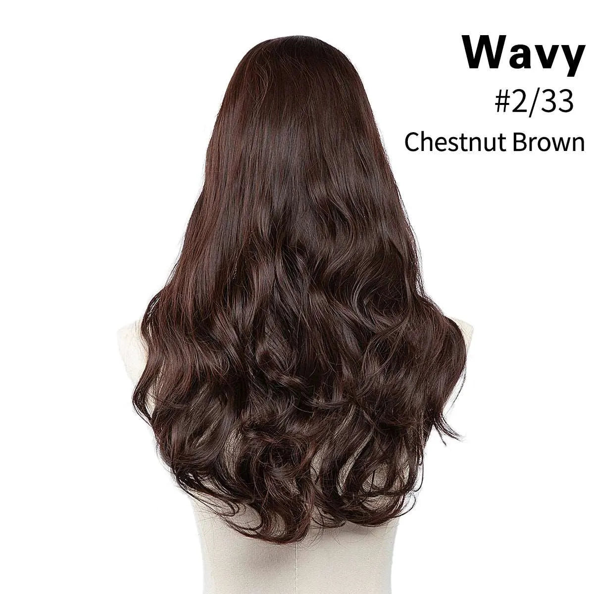 Wavy U-Part Clip-In Extensions