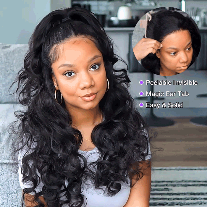 Body Wave Wig – Glueless HD Lace 13x4/13x6, Pre-Curled