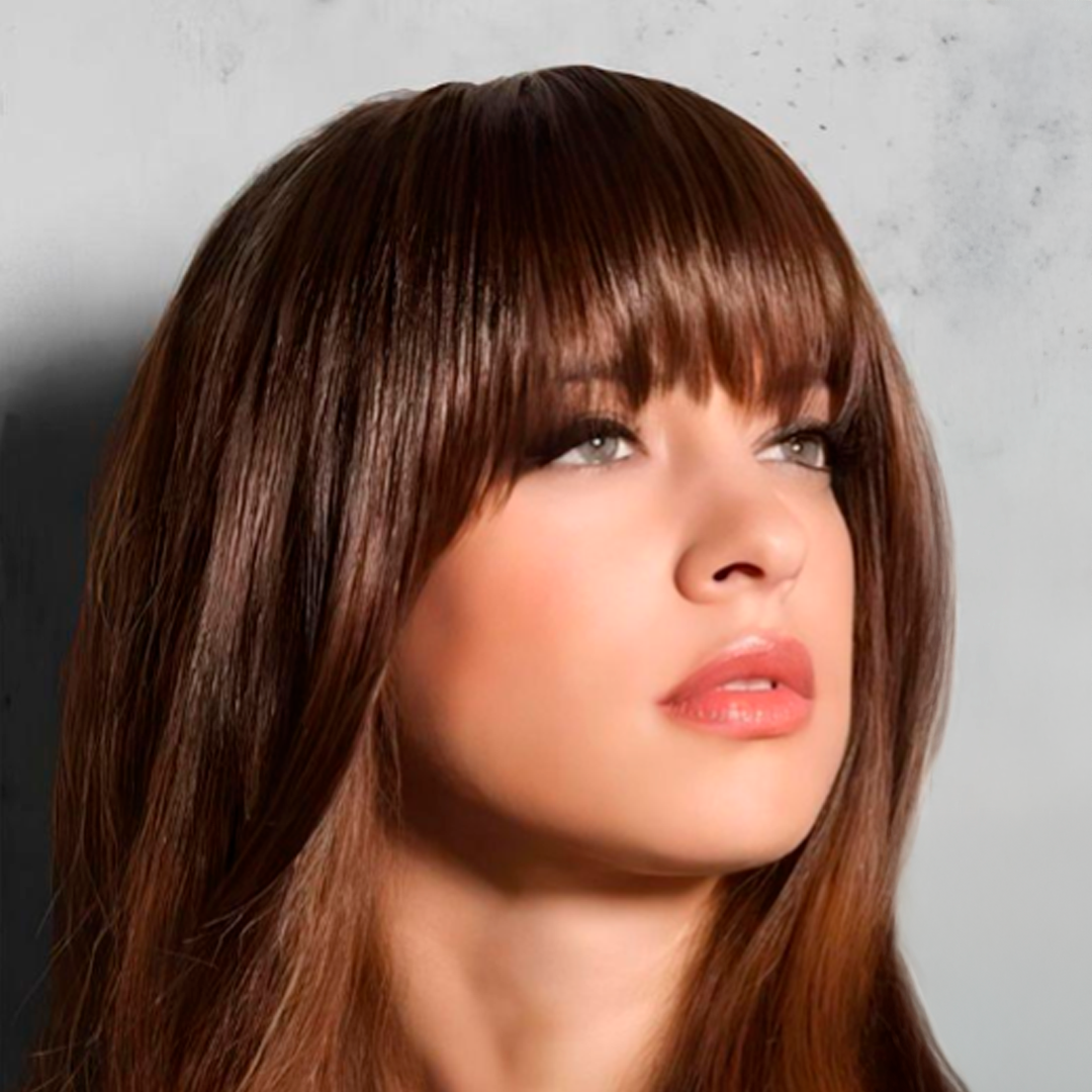 Clip-In Sleek Synthetic Bangs – Natural Look