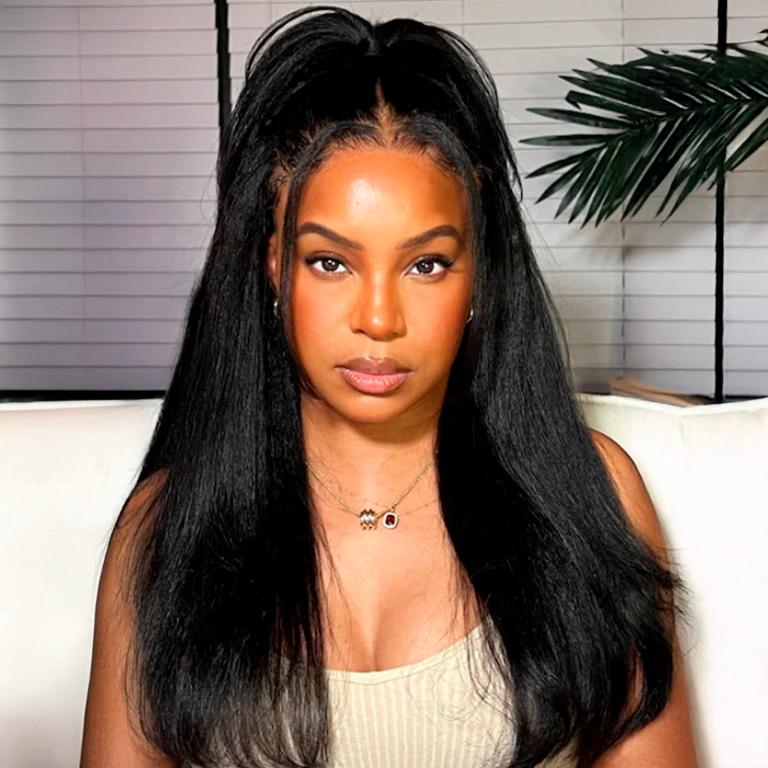 Yaki Straight Lace Wig – Glueless 13x6 Fit