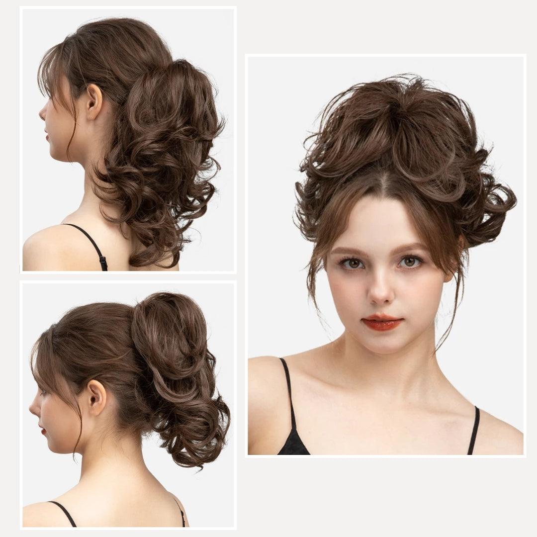 Wavy Claw Clip Ponytail Extension – Instant Volume in Synthetic Fiber