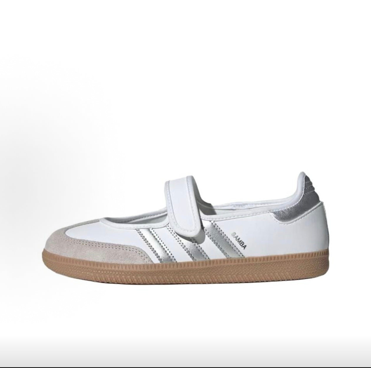 Samba Jane White Silver