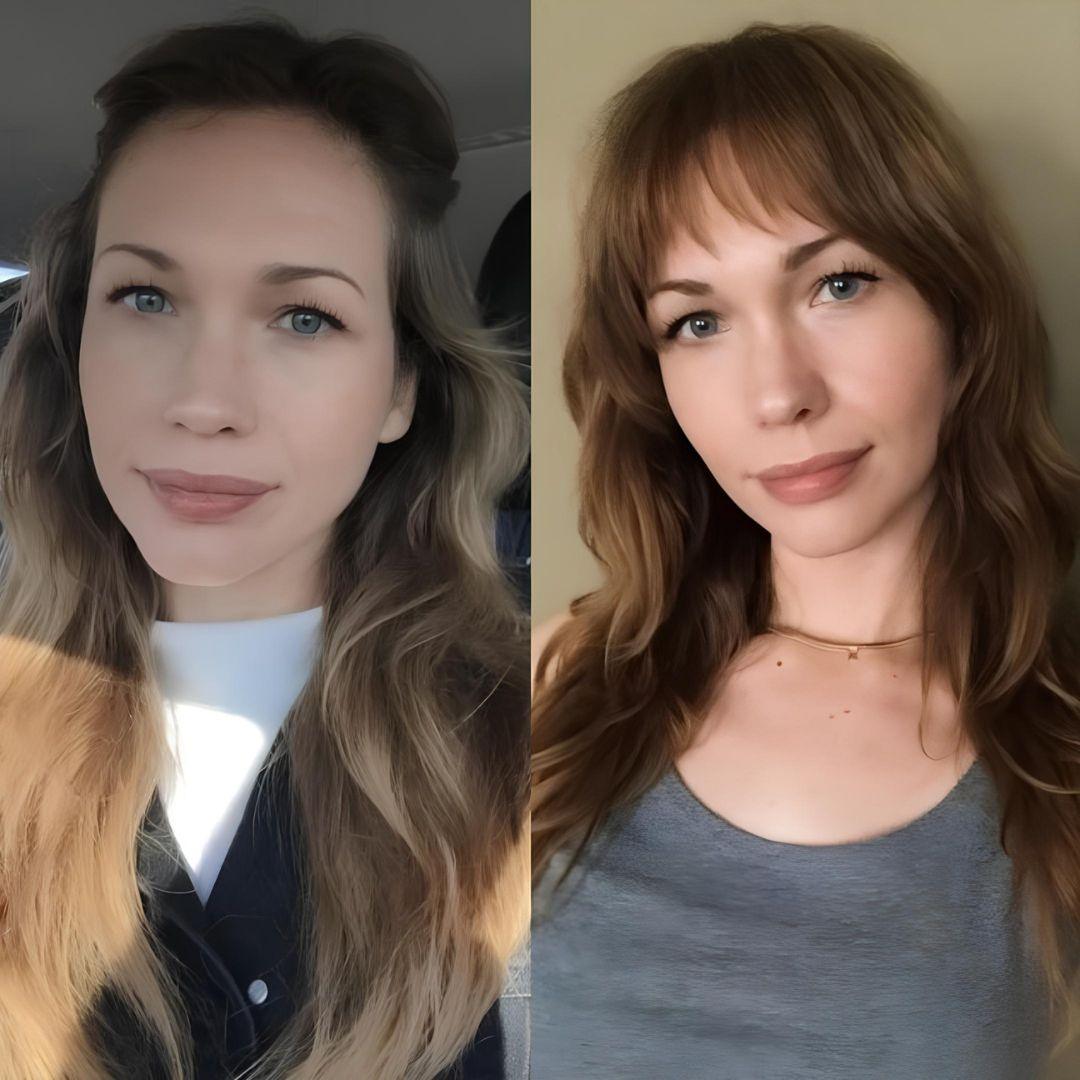 Clip-In Sleek Synthetic Bangs – Natural Look