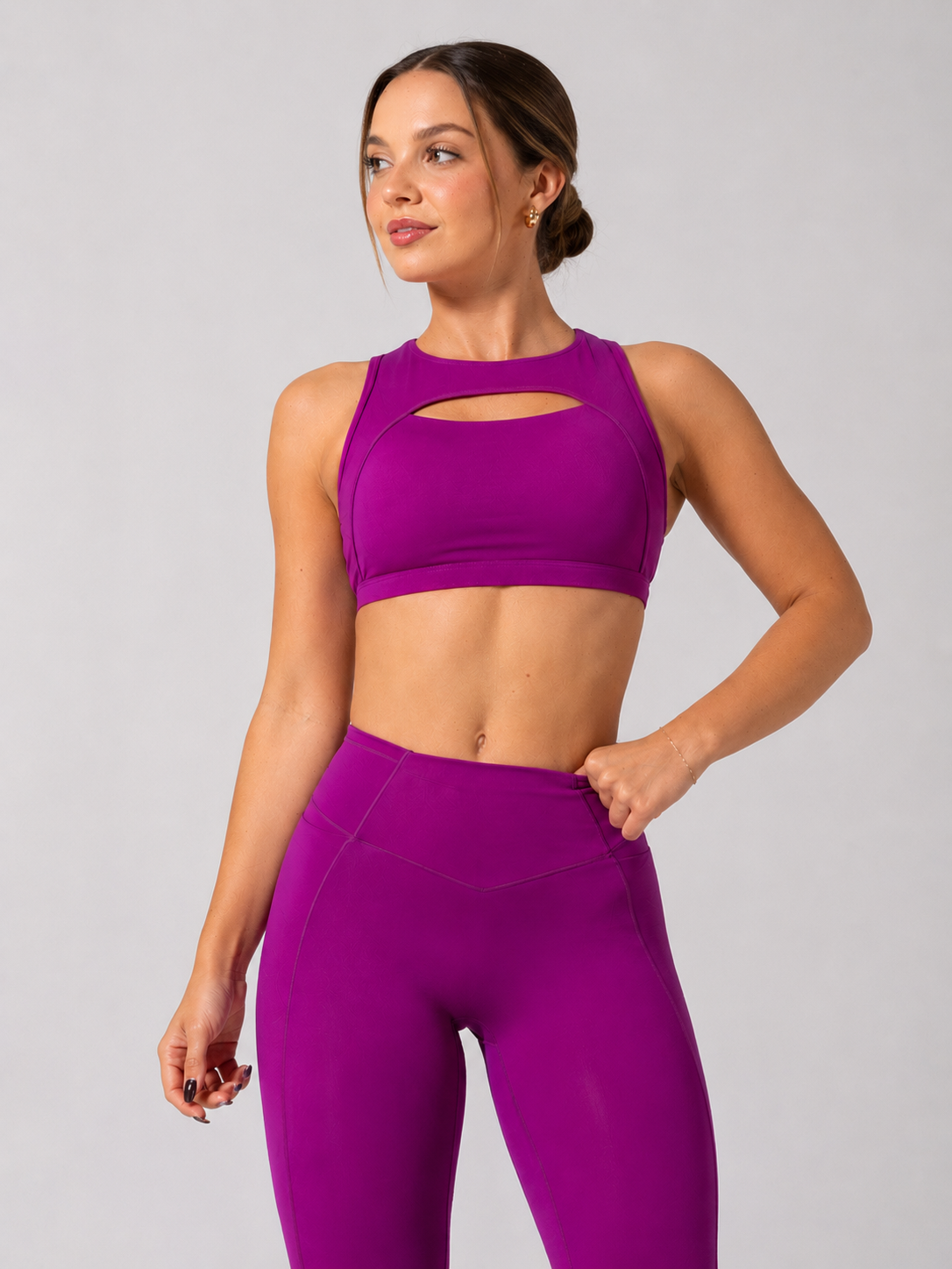 Sprint Her Sports Bra - Grape Juice