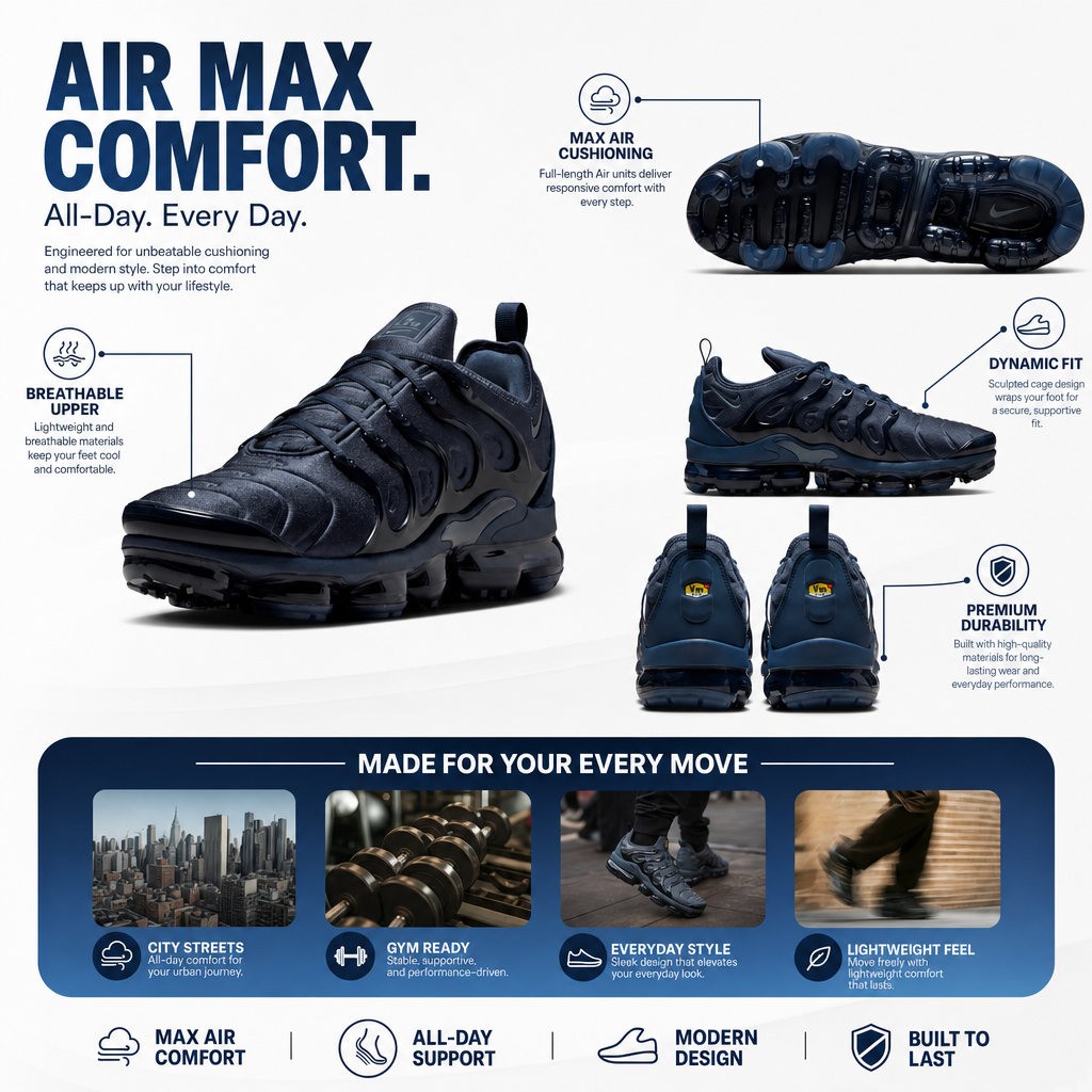Air VaporMax Plus "Thunder Blue"