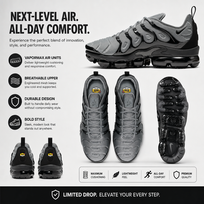 Air VaporMax Plus "Cool Grey Black"