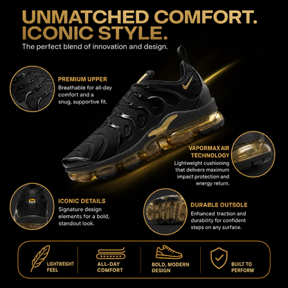 Air VaporMax Plus "Metallic Gold"