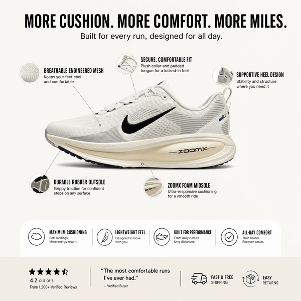 Air Zoom Vomero 18 Coconut Milk