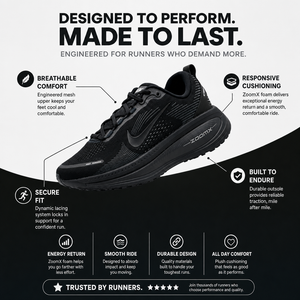 Air Zoom Vomero 18 Triple Black