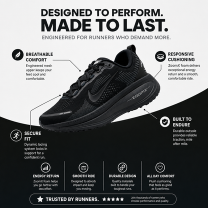 Air Zoom Vomero 18 Triple Black