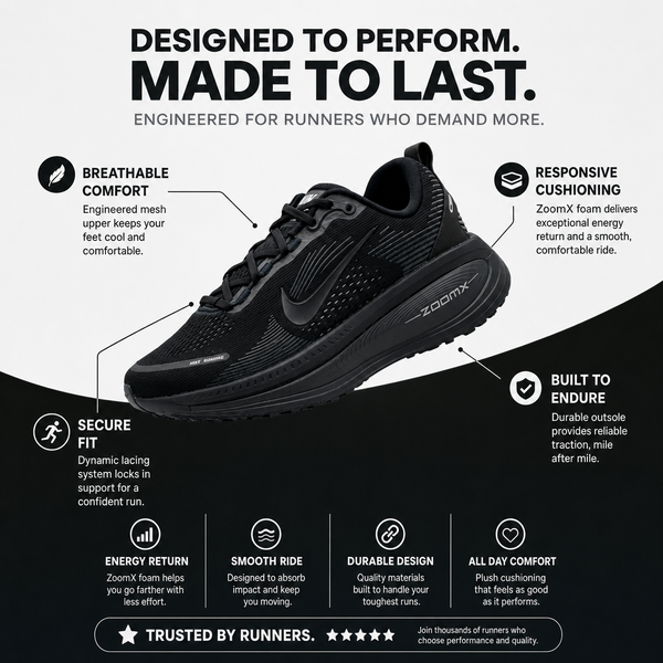 Air Zoom Vomero 18 Triple Black