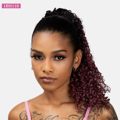 16” Afro Kinky Curly Drawstring Ponytail – Natural Volume Look