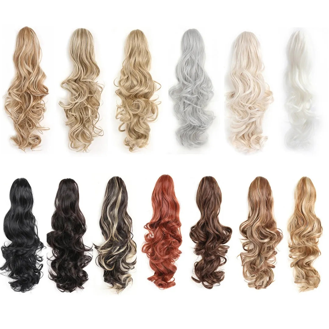 Wavy Claw Clip Ponytail Extension