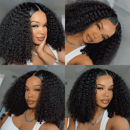 Curly HD Lace Wig – 250% Glueless