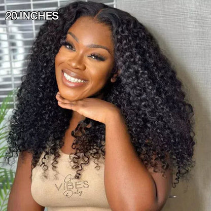 Curly HD Lace Wig – 250% Glueless