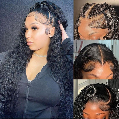 Glueless Curly Lace Wig – Pre-Cut 13x6