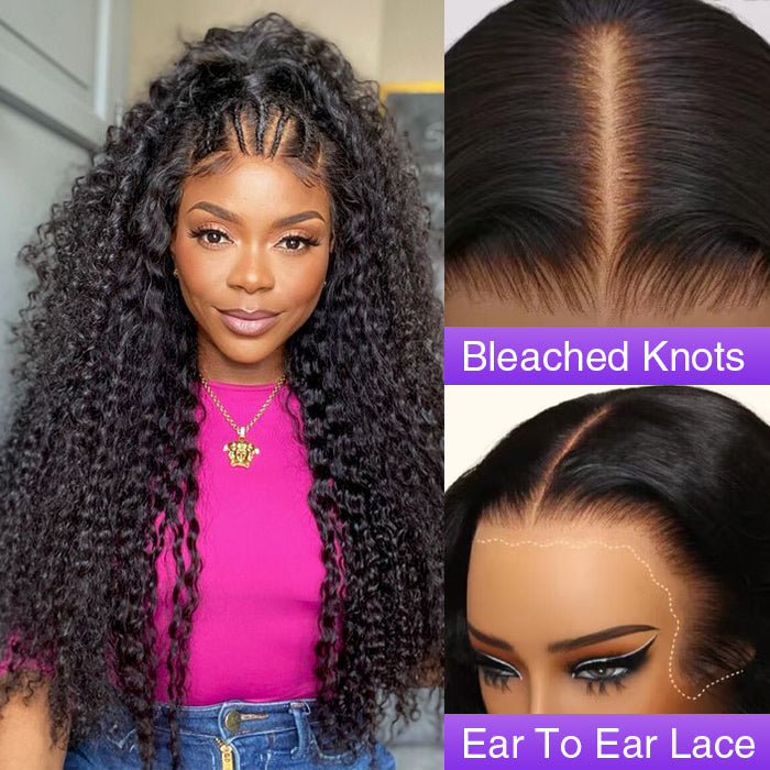 Glueless Curly Lace Wig – Pre-Cut 13x6