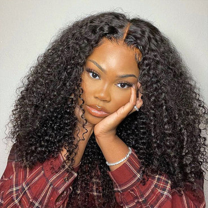 Curly HD Lace Wig – 250% Glueless