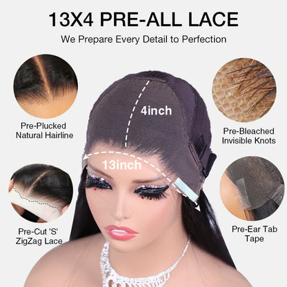 Pre-Cut Body Wave Wig – 13x4 Lace