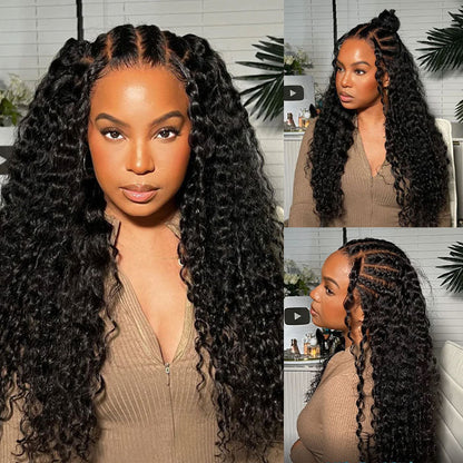 Water Wave Lace Wig – Glueless 13x6 HD Fit