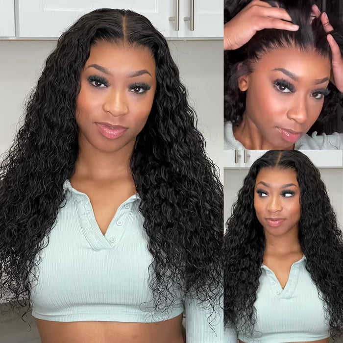Water Wave Lace Wig – Glueless 13x6 HD Fit