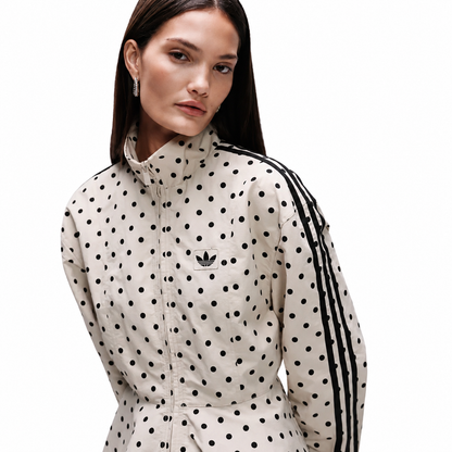 Polka Dot Jacket and Pants Set