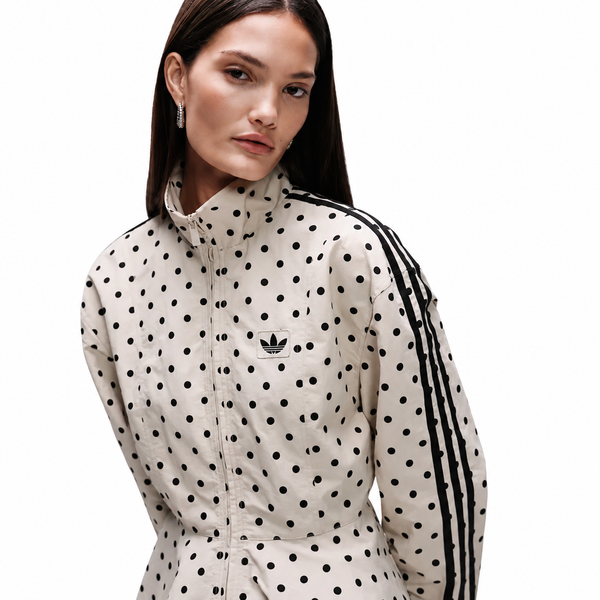 Polka Dot Jacket and Pants Set