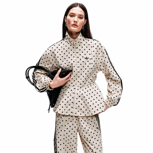 Polka Dot Jacket and Pants Set