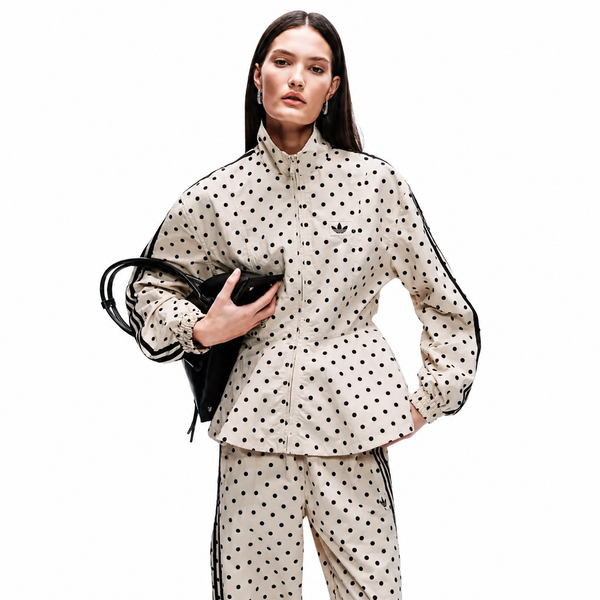 Polka Dot Jacket and Pants Set