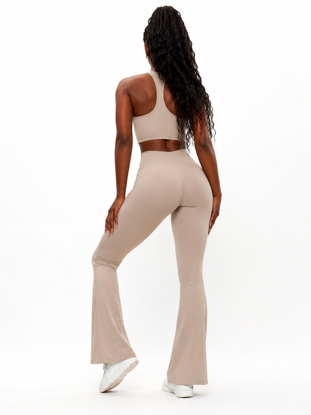 Colorado Fleece Flare Legging - Neutral