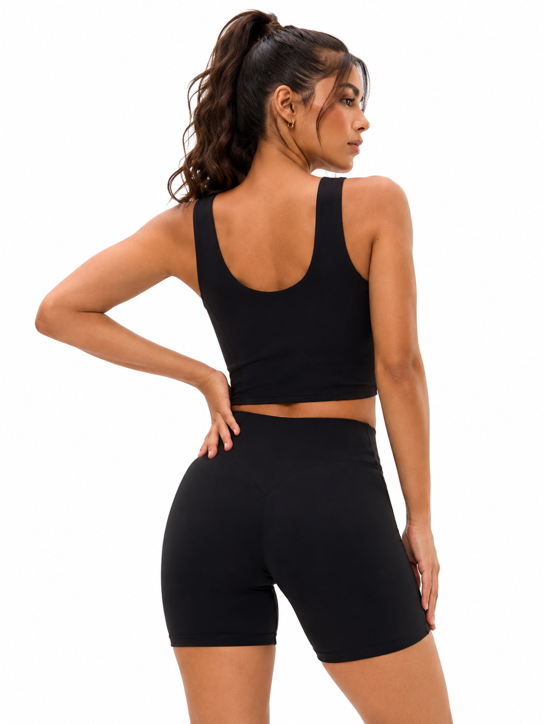 Crystal Crop V2 - Onyx Black