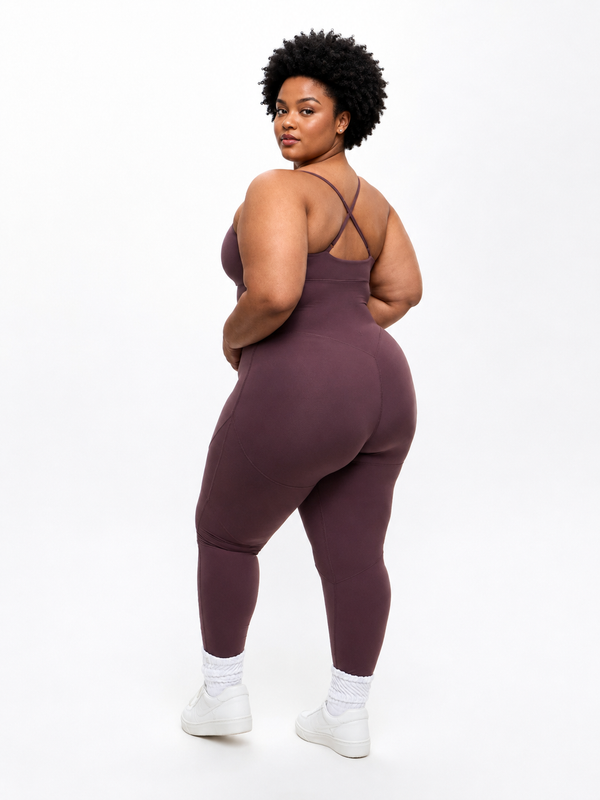 Shape Shifter Bodysuit - Smoked Cherry