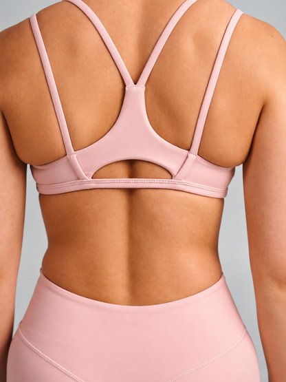 Elysium Sports Bra - Strawberry Milk