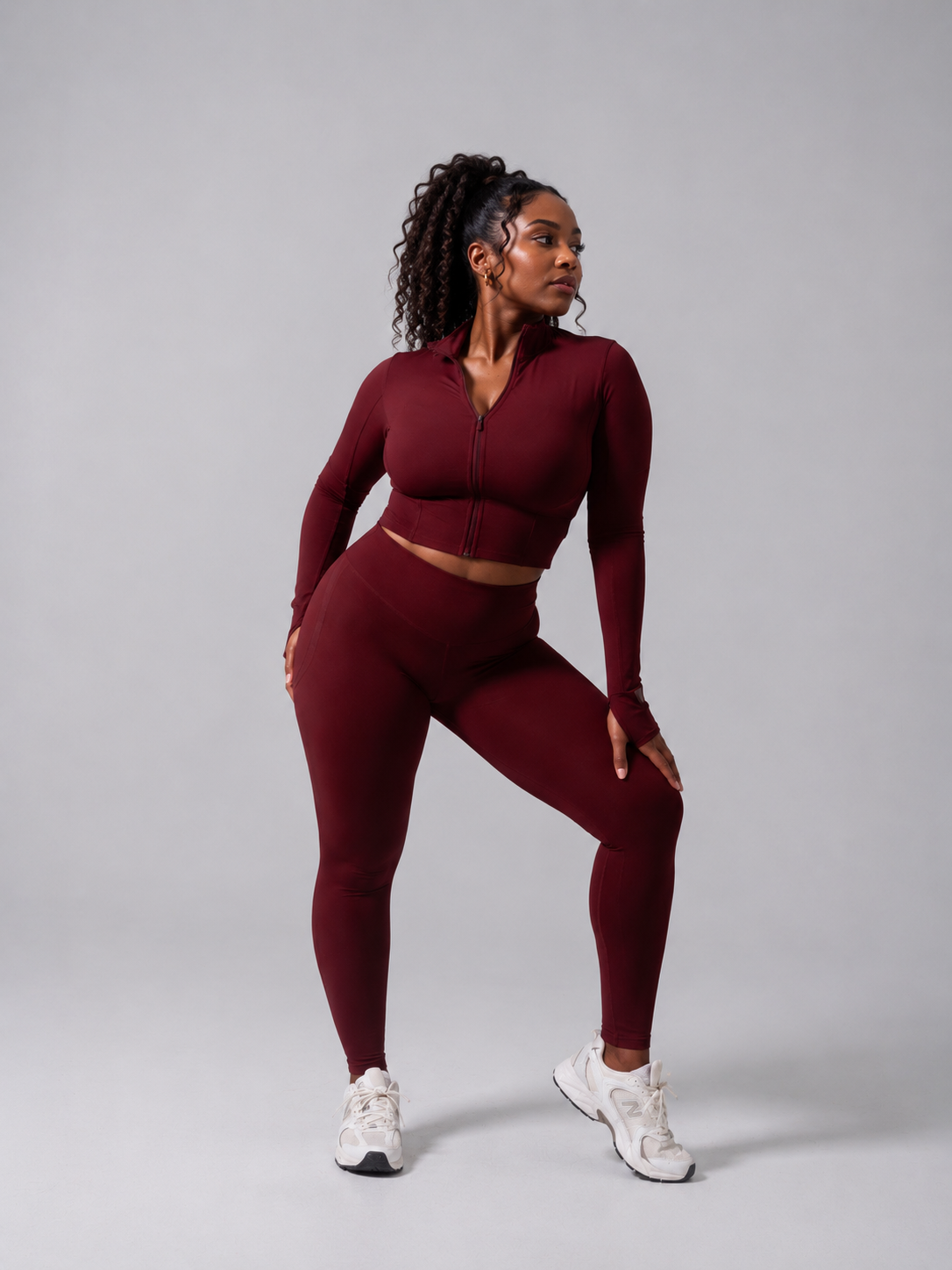 Rosa Waist Length Jacket - Vineyard