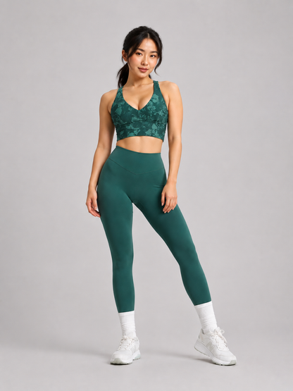 Alpha Sports Bra - Ivy Dahlia