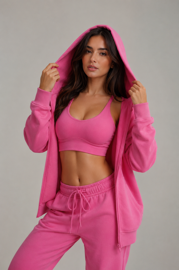 Threads Zip Hoodie - Miami Vice