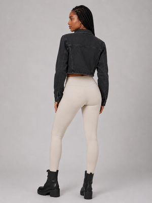 Desire Denim Jacket - Washed Black
